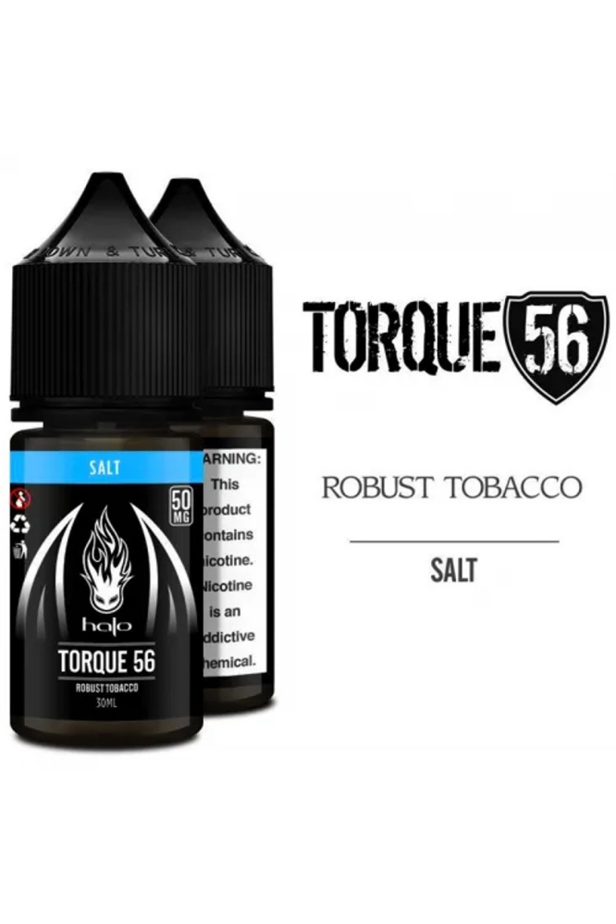 Halo - Torque 56 Salt (30ML) (Saf Tütün)