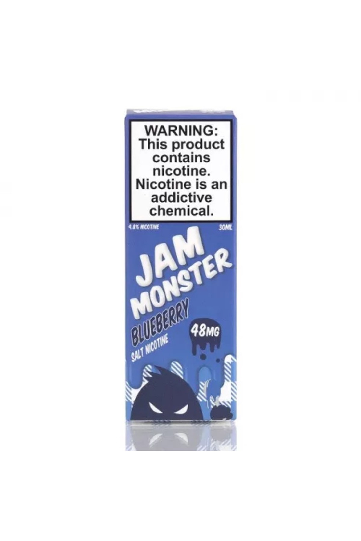 Jam Monster - Blueberry Salt 30ML (Yabanmersini, Reçel, Kızarmış Tost Ekmeği)