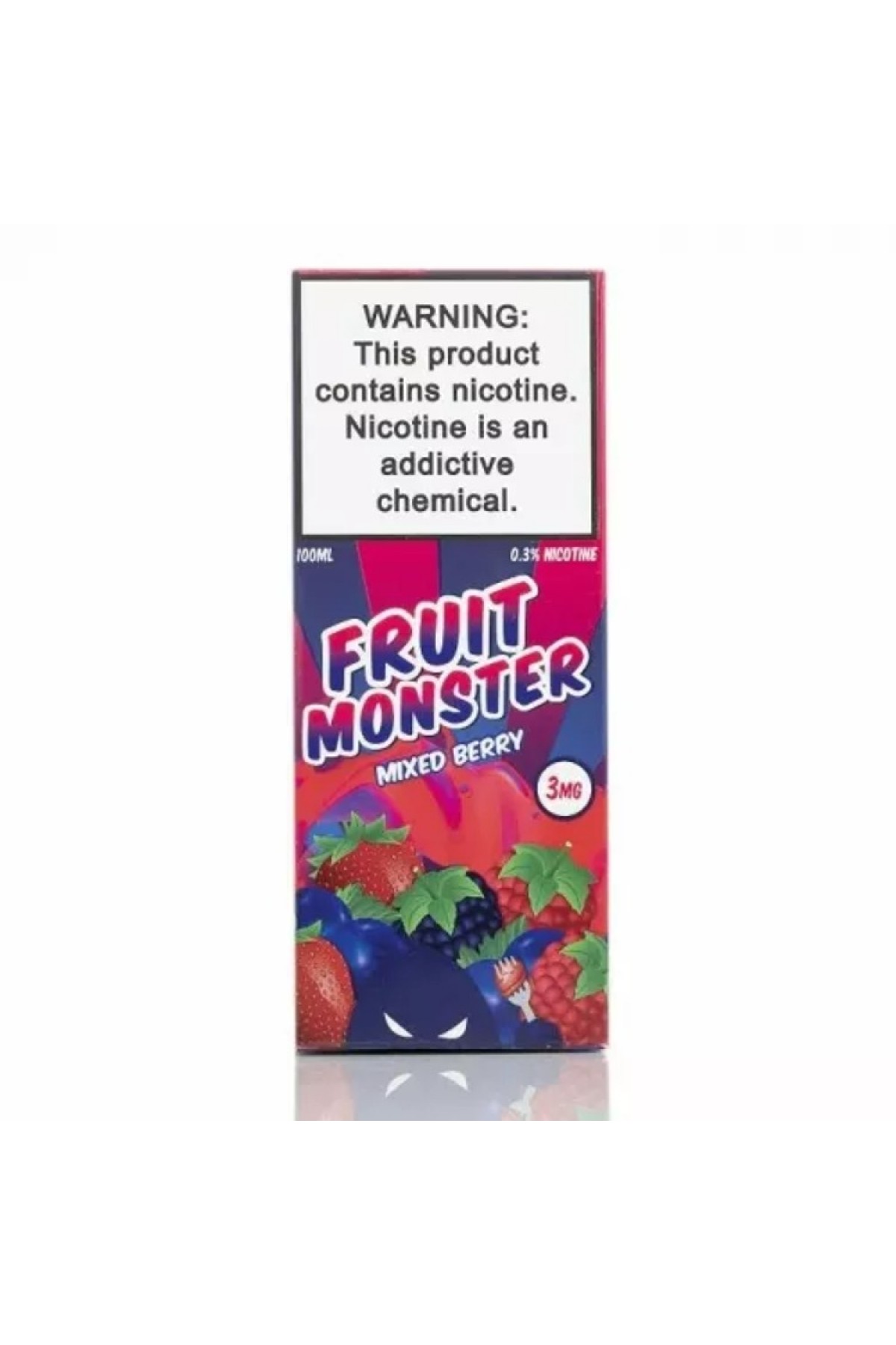 Jam Monster - Fruit Monster Mixed Berry 100ML (Çilek, Yabanmersini, Ahududu)