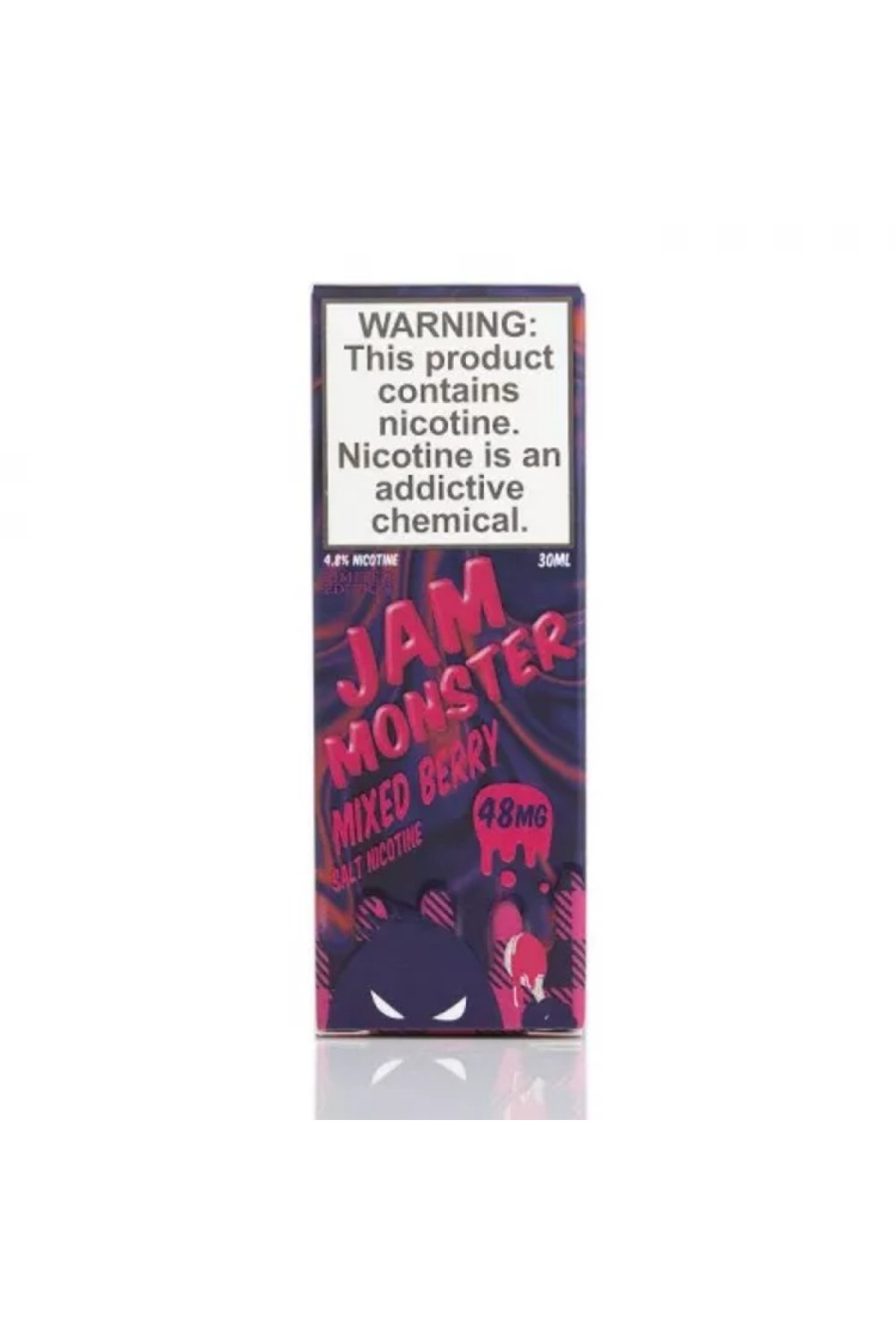 Jam Monster - Mixed Berry Salt 30ML (Çilek, Yabanmersini, Böğürtlen)