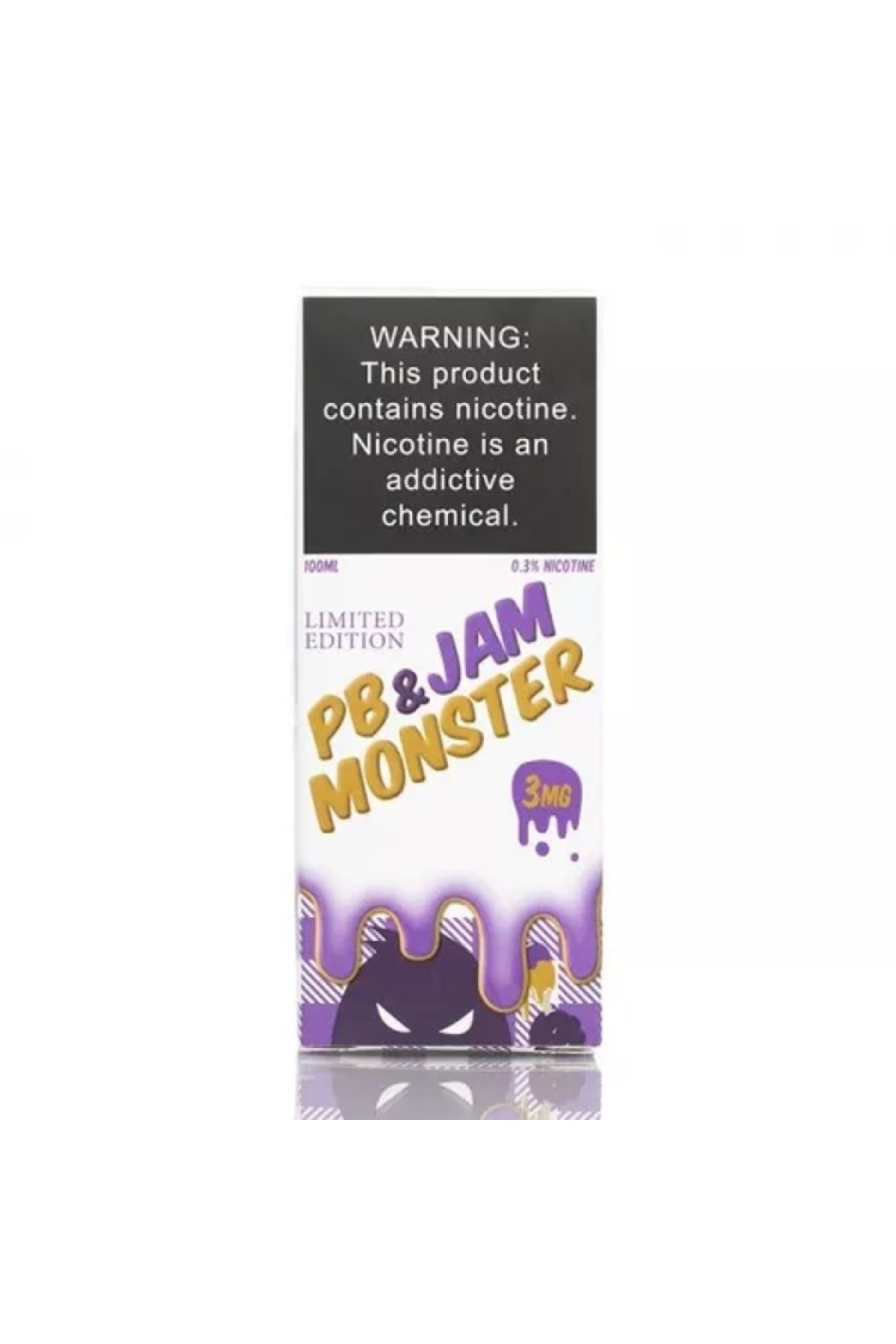 Jam Monster - &PB Grape 100ML (Üzüm, Fıstık Ezmesi, Reçel, Kızarmış Tost Ekmeği)