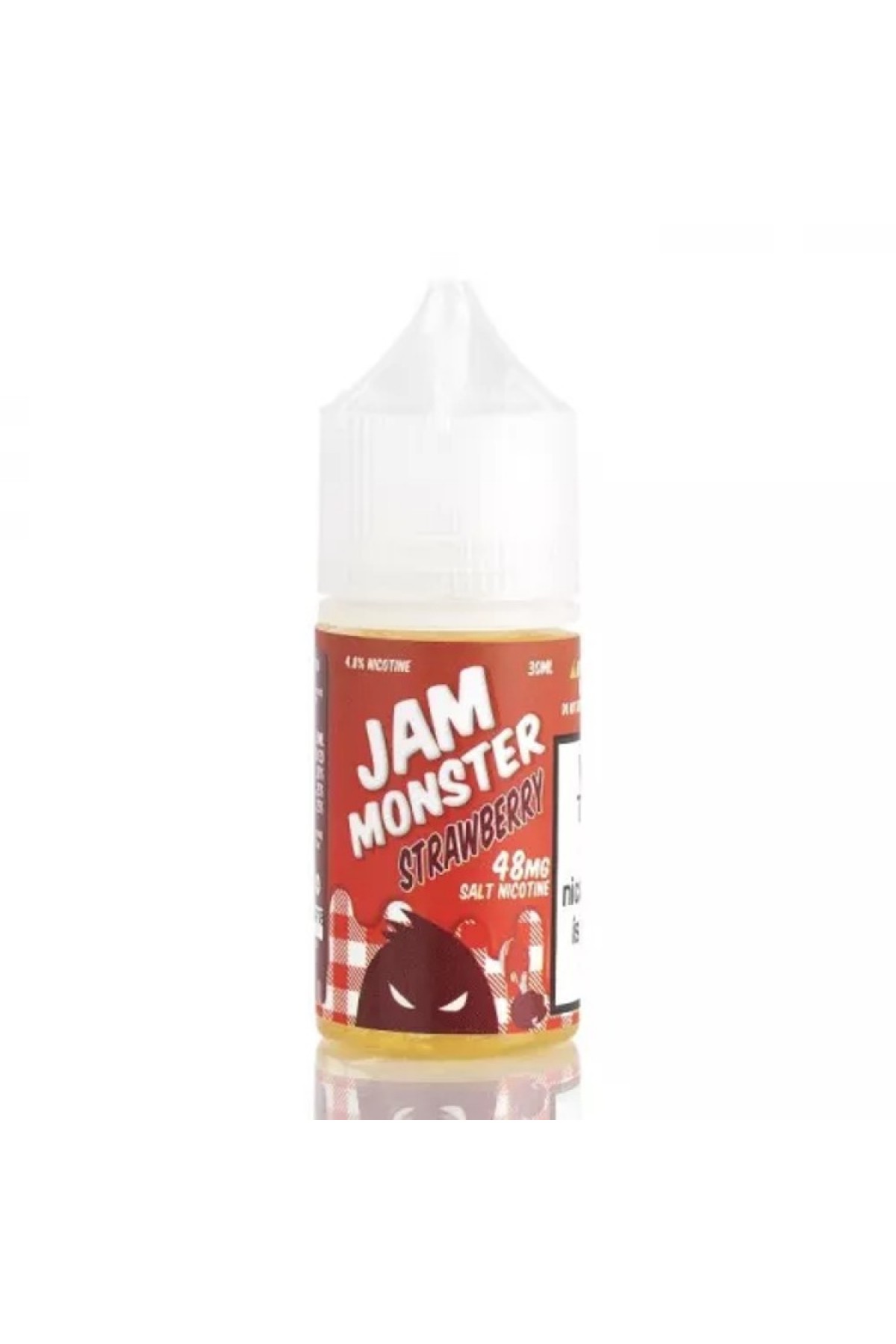 Jam Monster - Strawberry Salt 30ML (Çilek, Reçel, Kızarmış Tost Ekmeği)