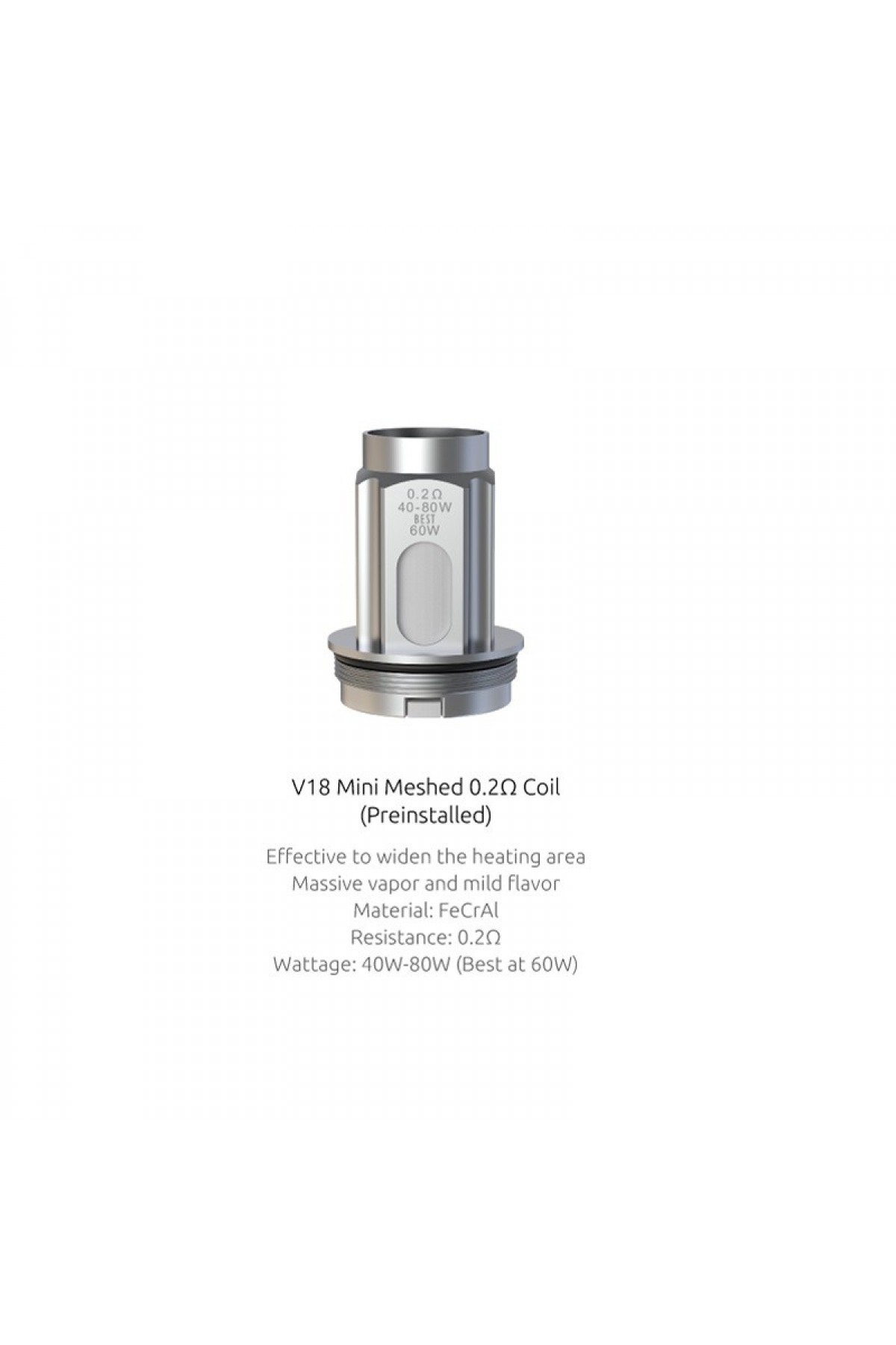 Smok V18 Mini Coil (3 Adet)