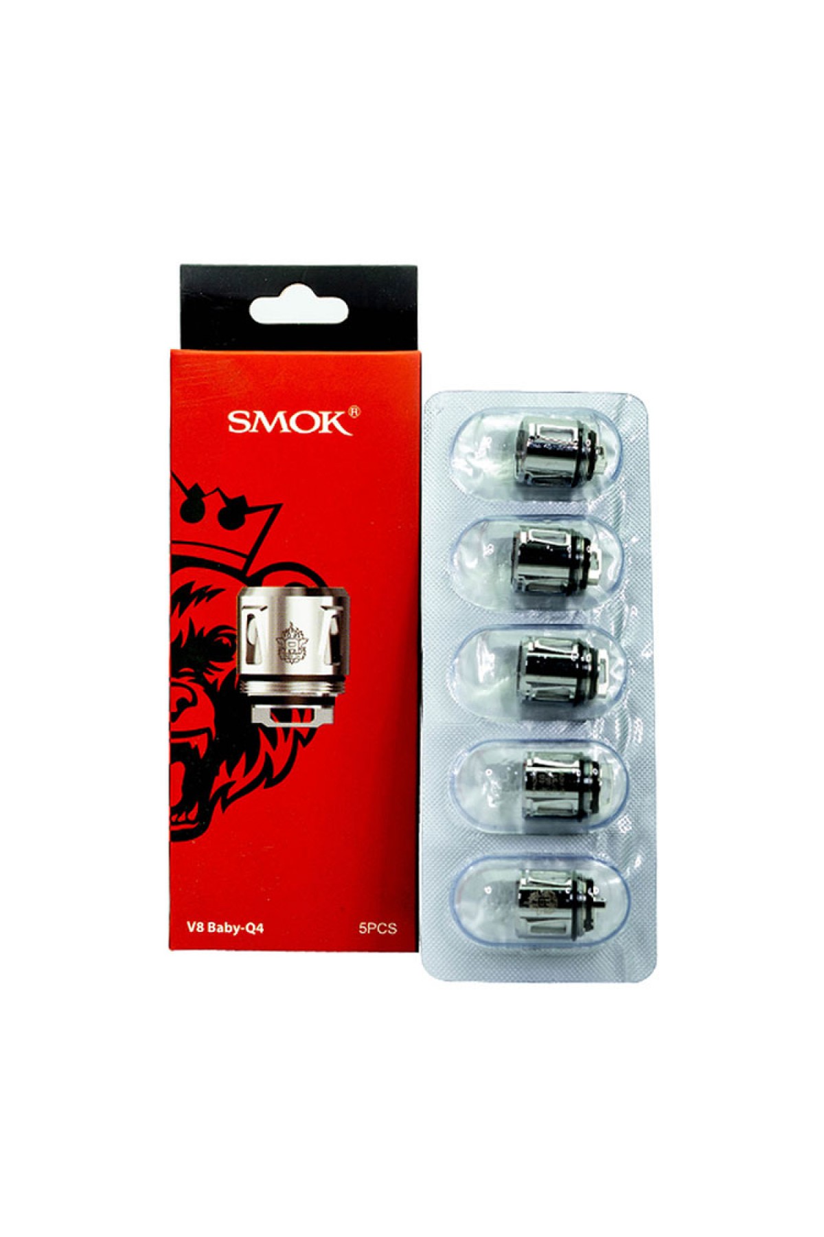 Smok V8 Baby Atomizer Başlığı (V8 Baby Coil) (TFV8 Baby/ Big Baby/ Alien) (5 Adet)